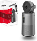  Energizer Ventilateur Colonne Purificateur D'Air Silencieux 35 DB, 368 M³/h, Oscillation 90°, 72 Cm, 4 Vitesses, Filtre HEPA Nettoyable, Pour Chambre Et Salon, Gris