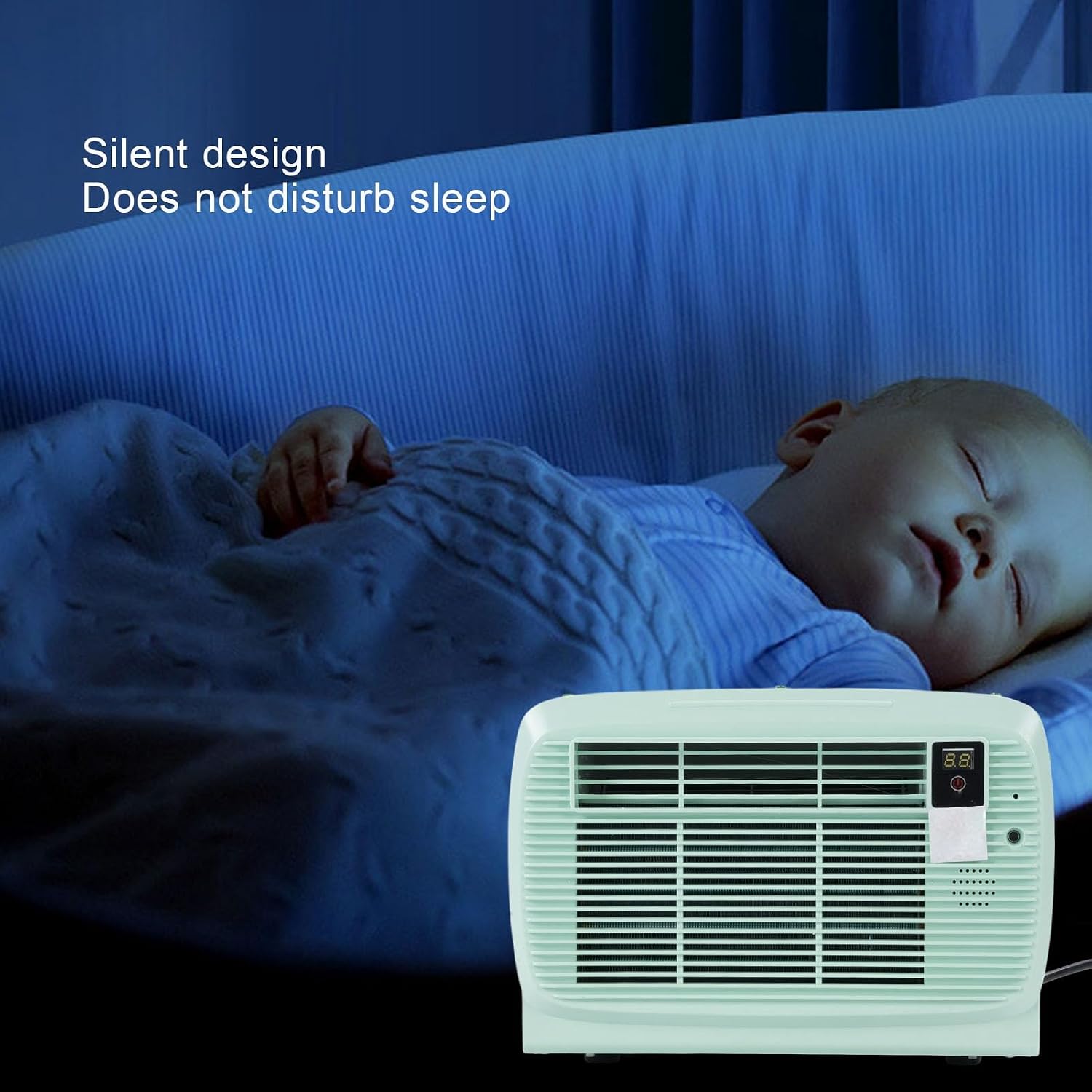 Vocation Contrôle Portable Air Climatiseur Bureau De Bureau Filoter Pour Le Navire De Croisière RV Dormitory Kitchen Office Camping Pet Salle 1-8 Mètres Carrés D'espace