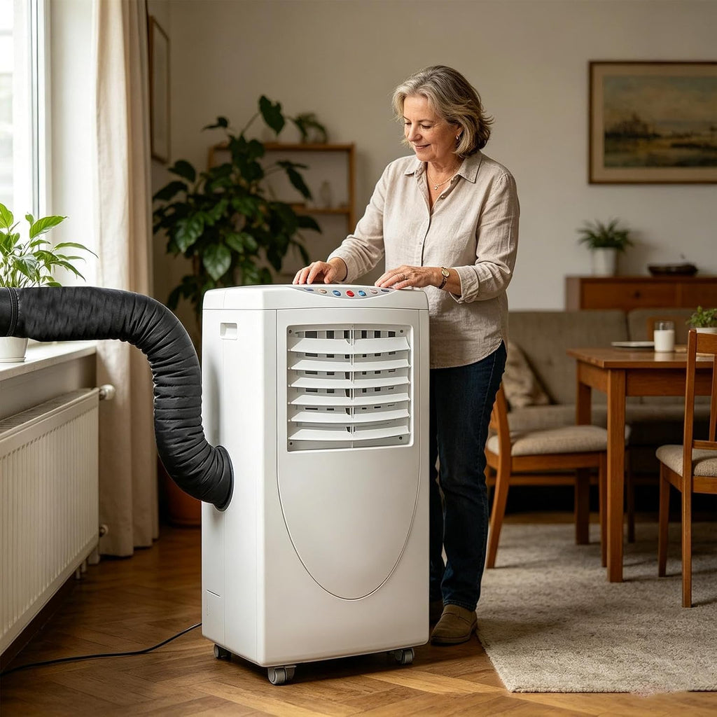  150 CM Manchon Isolant Universel Pour Gaine De Climatiseur Mobile | Manchon D'isolation Pour Tuyau De Climatiseur Mobile, Housse Isolante Pour Tuyau De Climatisation, 3 Sangles, Pour 12,7/15 CM
