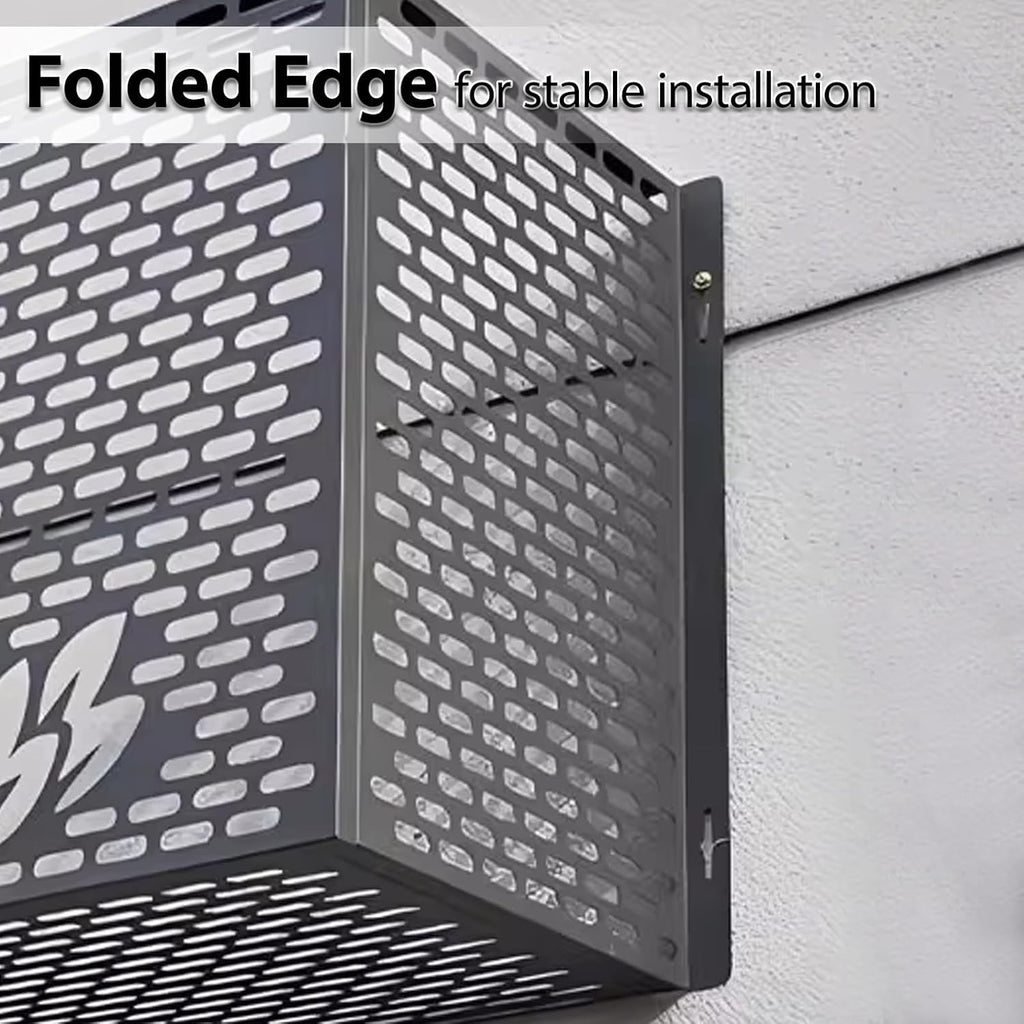 GENERIC Housse En Aluminium Pour Climatiseur Extérieur Et Support De Fleurs, Clôture Résistante Aux Intempéries Pour Unités Extérieures, Protection élégante, Dimensions : 109 X 56 X 80 Cm, Couleur : A3
