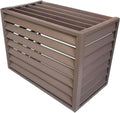  Housse De Climatiseur D'extérieur Avec écran De Clôture D'intimité – Ions Toutes Saisons, Design Antivol, Protège Votre Unité De Climatisation Des éléments Agressifs, Parfaite Pour Une Utilisation En