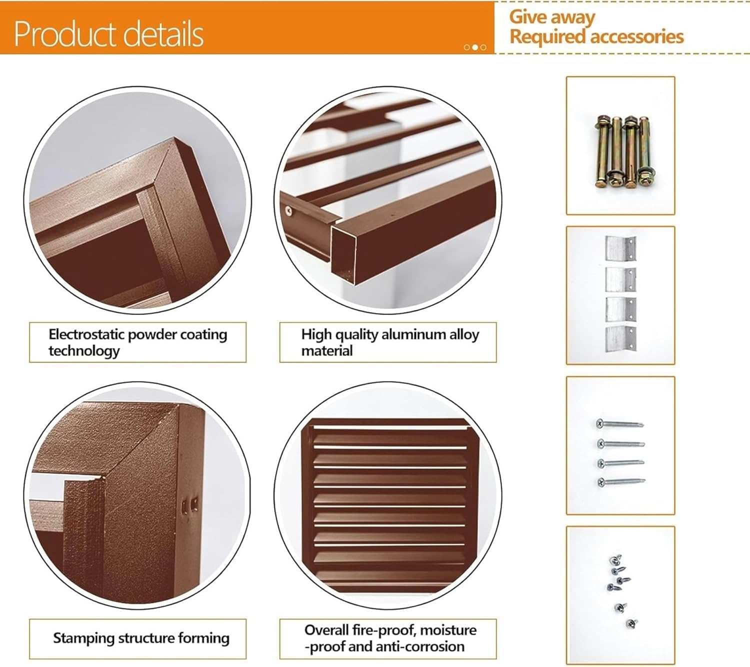 GENERIC Housse De Climatiseur Extérieur – Protection De Pompe à Chaleur En Aluminium Résistant Aux Intempéries Pour 1,5P/2 ~ 3P/5PAC Couvercle Supérieur Pour Protéger Contre Les Débris Et Le Feuillage