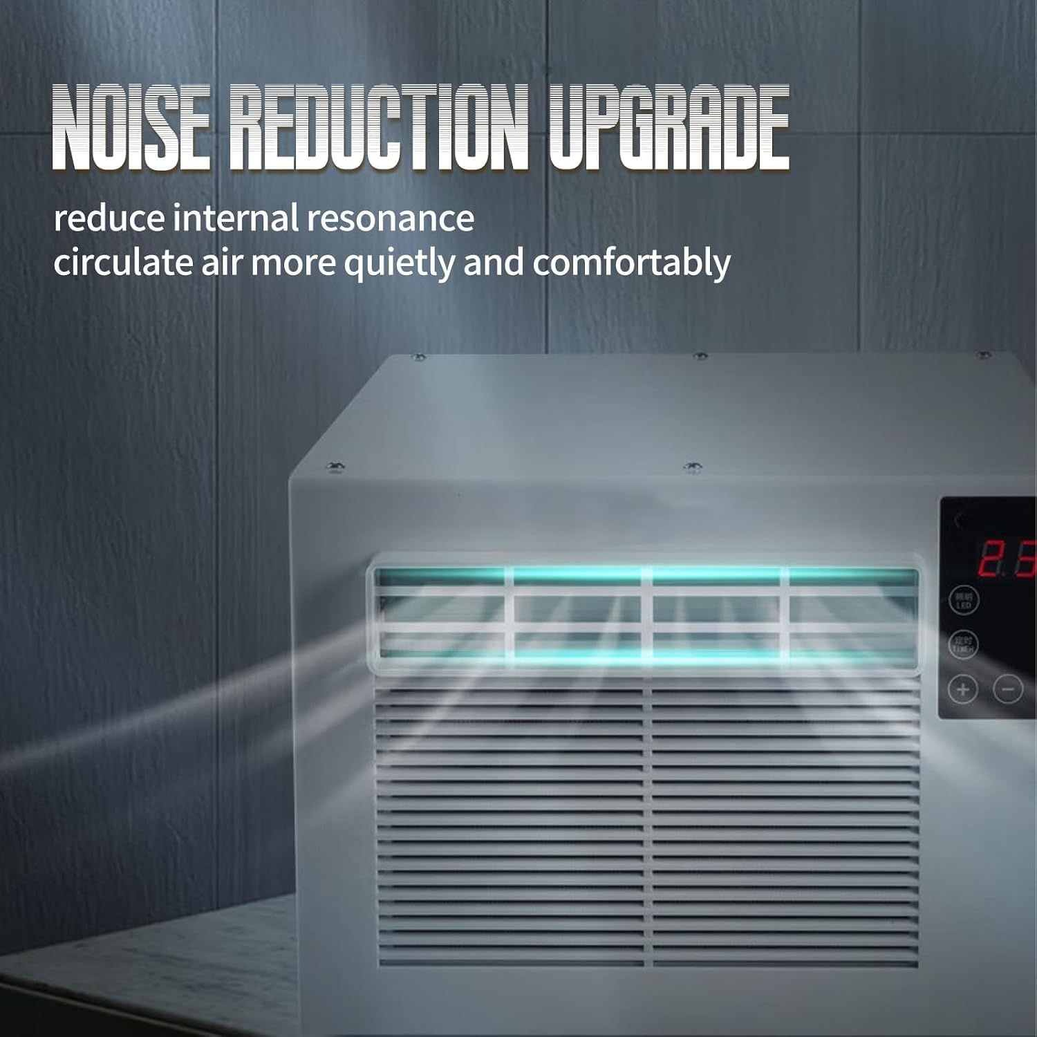  Climatiseur Portable Avec Déshumidificateur, Refroidissement Rapide Compact Mini AC Pour Chambre À Coucher Cuisine Dortoir Maison De Location