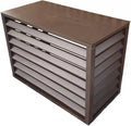  Housse De Protection Extérieure En Aluminium Pour Climatiseur, écran De Protection Et Support De Fleurs Pour Pompes De Piscine Et Grilles De Poubelle, Bouclier De Protect