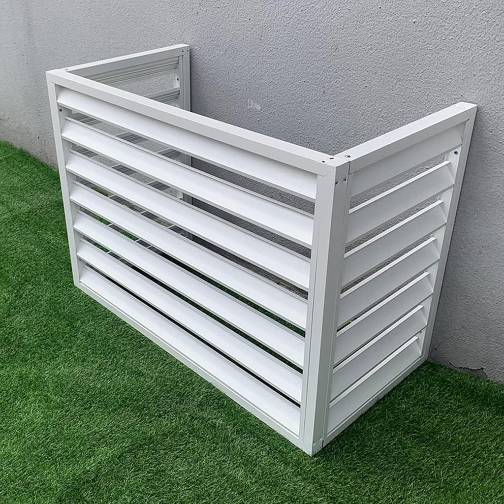  Housse De Protection Pour Climatiseur Extérieur – Clôture Décorative Antivol Toutes Saisons Pour Climatiseurs Séparés – Protection Pour Climatiseurs Extérieurs