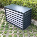  Housse De Protection Pour Climatiseur Extérieur – Protection Contre Les Intempéries – Clôture D'intimité Antivol Pour Unités Extérieures Et Protection Décorative Pour Climatisation