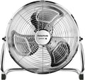  Taurus Sirocco 18 - Ventilateur De Sol 120W, 3 Vitesses, Silencieux, 3 Hélices Métalliques / 45 Cm De Diamètre, Inclinaison Réglable, Grille Amovible, Base Antidérapante